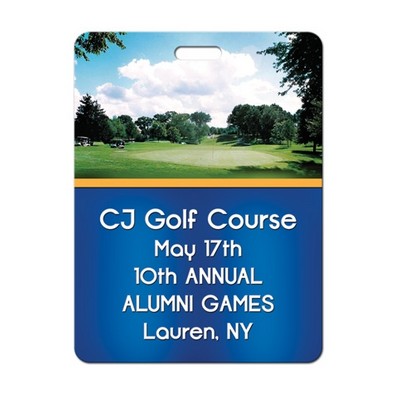 Golf Tag, 3"x4"