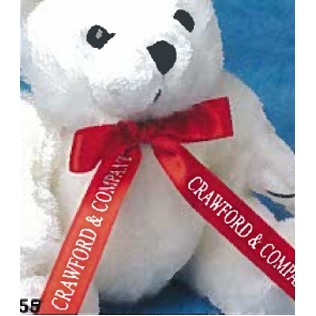 Custom Printed Ribbon for Stuffed Animal