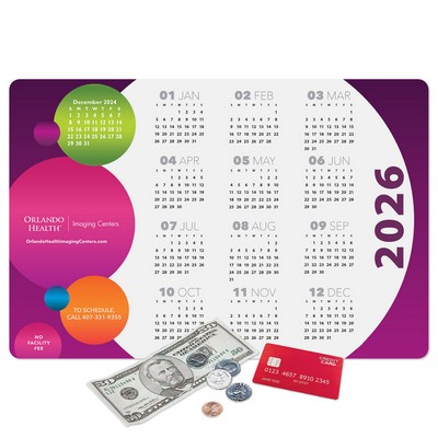 Origin'L Fabric® Heavy Duty Fabric Calendar Counter Mat-10"x15"x1/16"