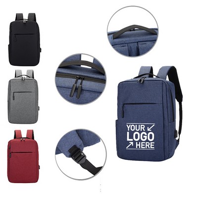 15.6" Laptop Backpack With USB Charging Port