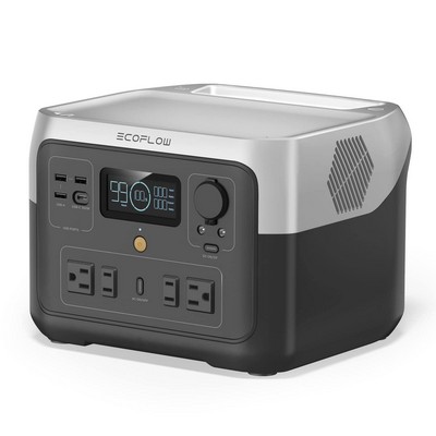 EcoFlow River 2 MAX 500W Output/1000W Peak Push-Button Start Battery Generator
