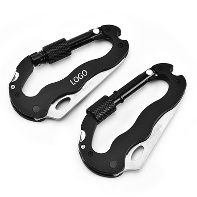 Locking Carabiner Knife (7.08"x 2.36")