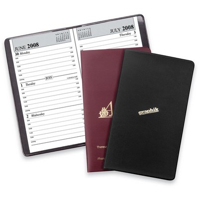 Week-at-a-Glance Pocket Planner - Classic Vinyl (USA Made)