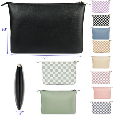 Leather Travel Cosmetic Bag