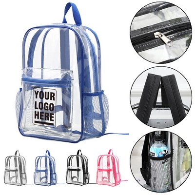 Clear Backpack Heavy Duty