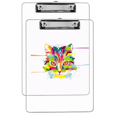 Acrylic Clear Clipboard Folder Pad
