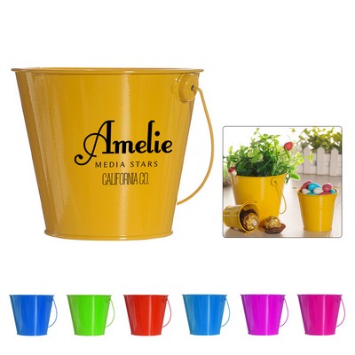 Mini Metal Bucket with Handle