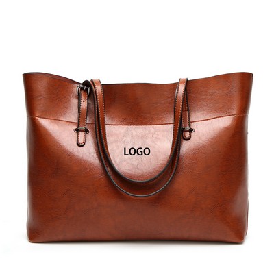 Large Capacity Vintage Handbag Tote Bag