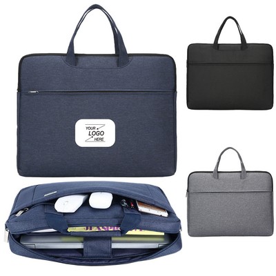 inch Laptop Computer PC Shoulder Bag Carrying Case Water-Repellent Briefcase.