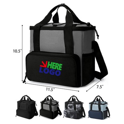 Portable Insulated Soft Lunch Cooler Bag