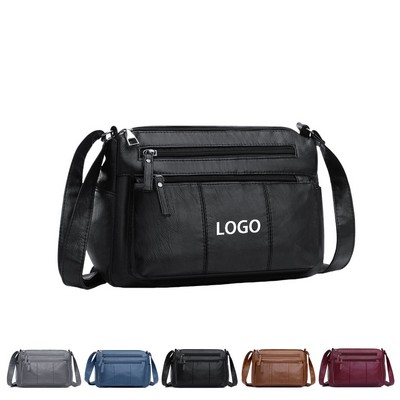 Women Soft PU Leather Shoulder Bag