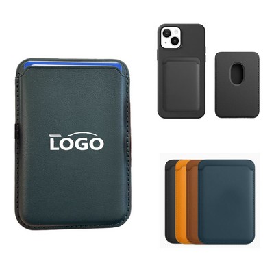 PU Leather Magnetic Card Holder