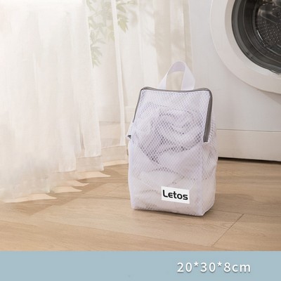 8x12 Inch Portable Coarse Mesh Laundry Bags Laundry Wash Bags for Delicates-Woven Label