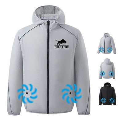 Cooling Air Conditioning Jacket Fan Vest Without Power Bank