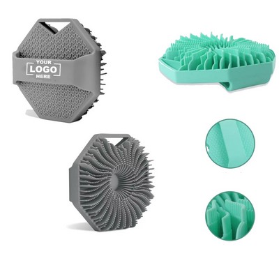 Antibacterial Silicone Shower Body Exfoliator