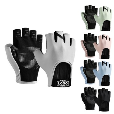 Half-Finger Non-Slip Breathable Wrist Support Fitness Gloves(Free Shipping)