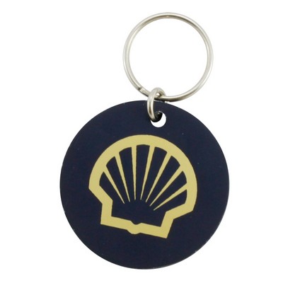 Large Round Aluminum Key Tag