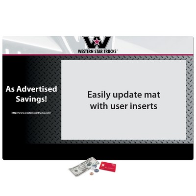 Frame-It Flex® Peel&Place® Ultra Thin Window Counter Mat-17"x26"x.015"