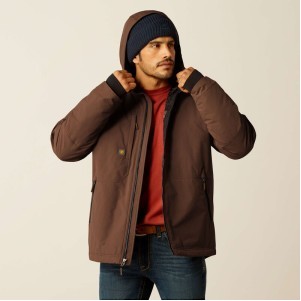 Ariat ® Men's Aztec Brown Rebar ® Cordura ® Ripstop Insulated Jacket