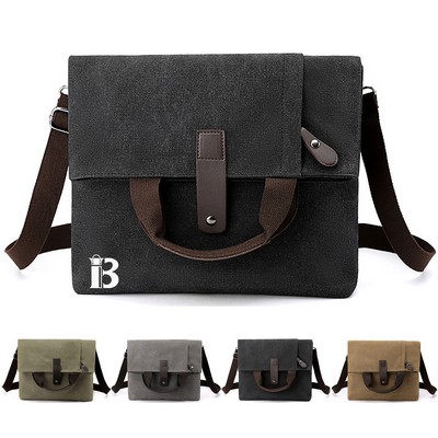 12 Inch Canvas Shoulder Bag
