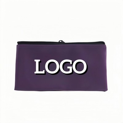 PU Deposit Zipper Bag