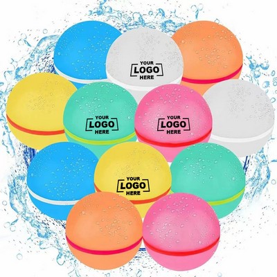 Reusable Buckle Silicone Water Ball