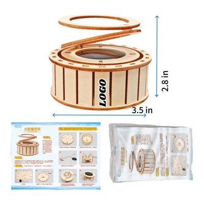 Diy Solar Powered Double Ring Model