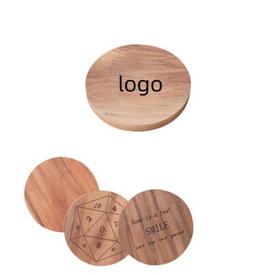 Natural Wood Drink Coaster