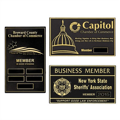 Stock 3D Plaque (5"x8 1/2")