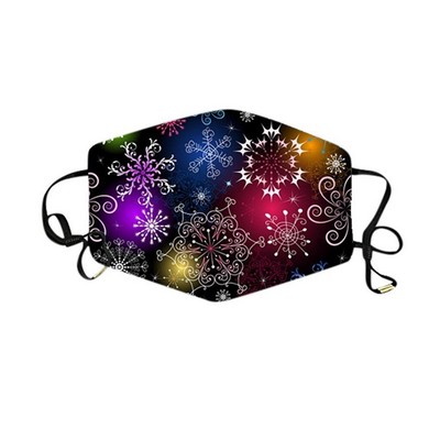 Custom Full Color Christmas Mask (8.6"x 5.9")