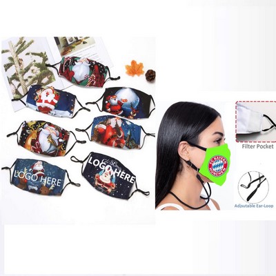Comfy 3-Ply Face Mask with Lanyard