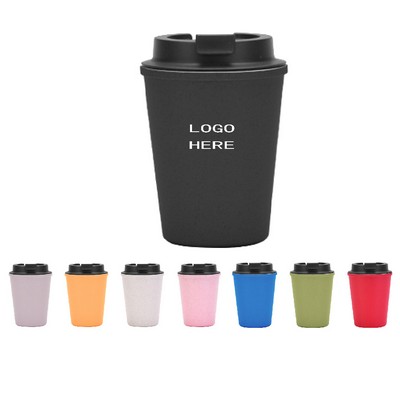 12OZ Wheat Straw Plastic Cups