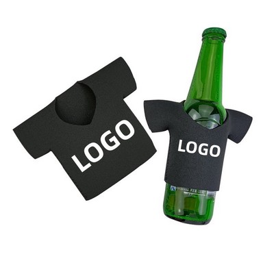6"x5 1/2" Custom Neoprene Insulated Beer Bottle Jersey Cooler Sleeve