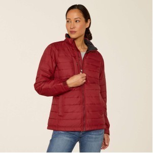 Ariat® Women's Cabernet Red Rebar® Cordura® Ripstop Lightweight Jacket