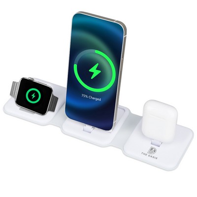 3-in-1 10W Foldable Charging Dock