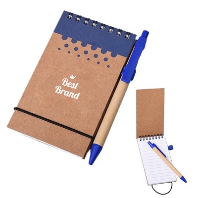 A5 Spiral Notebooks With Pen