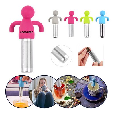 4.4" Silicone Doll Tea Infuser