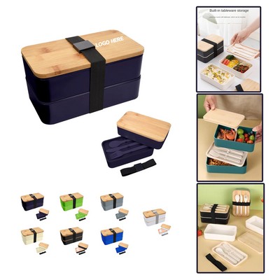 Stackable Bento Lunch Box Set