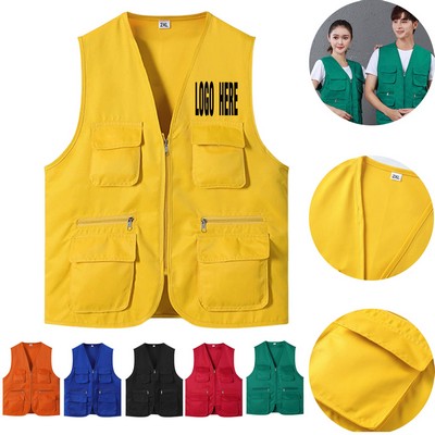 Multi-pocket Vest