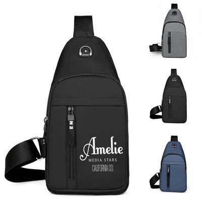 Sling Crossbody Chest Shoulder Bag
