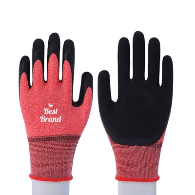 Nylon Nitrile Coated Protective Gloves