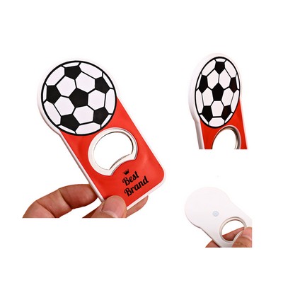Soccer Style Magnetic Bottle Opener