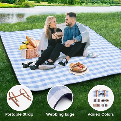 Picnic Blanket Extra Large, Waterproof and Foldable Beach Blanket