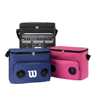 Outdoor Picnic Cooler Bag with Waterproof wireless Speaker