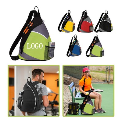 Frosted Urban Sling Crossbody Backpack