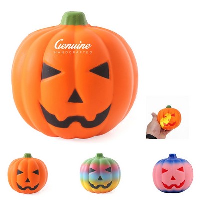 Pumpkin-shaped Stress Ball