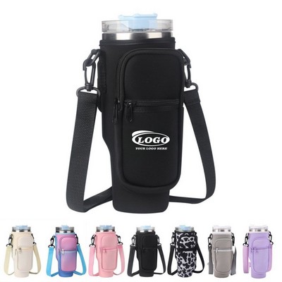 40 oz Water Bottle Carrier Bag