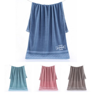 Luxury Cotton Bath Towel – Extra Absorbent, Quick-Dry, Super Soft(Free Shipping)