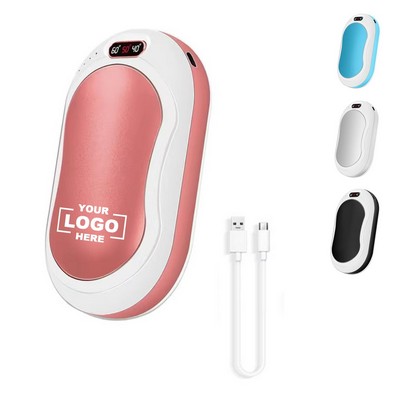 Rechargeable Reusable Hand Warmer Power Bank