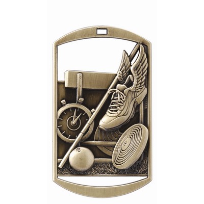 Medal, "Track & Field" - 2"